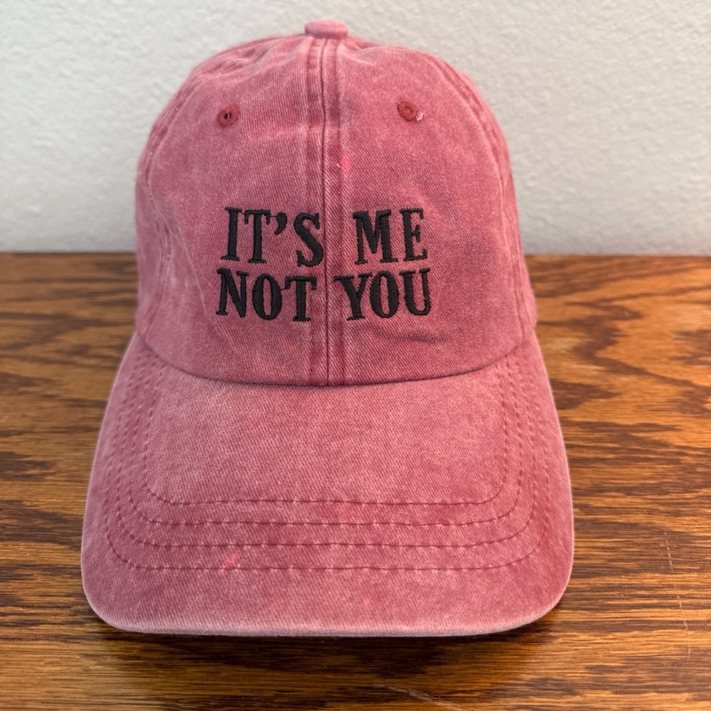NISSI It’s me not you graphic ball cap 100% Cotton